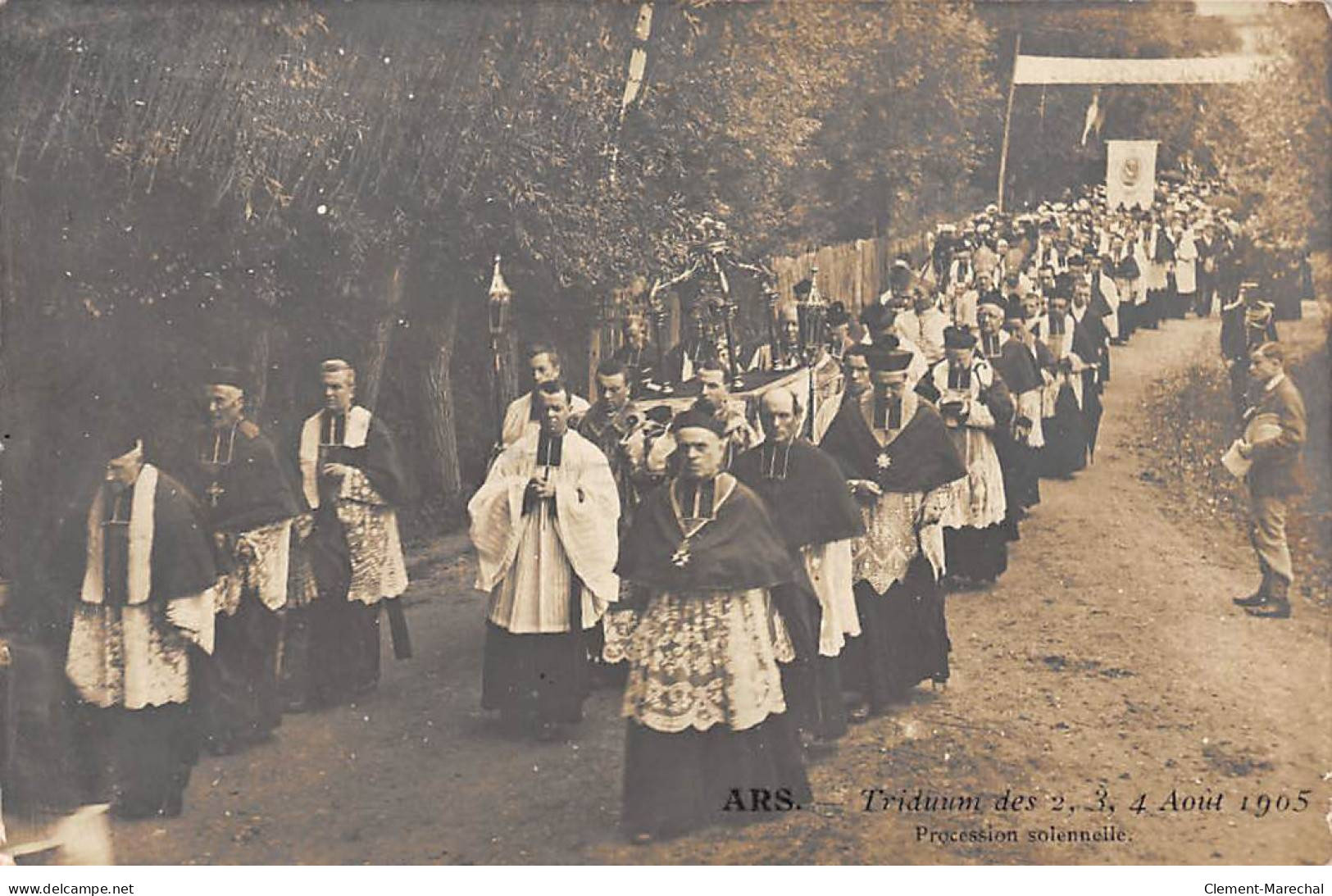 ARS - Triduum Des 2 3 4 Août 1905 - Procession Solennelle - Très Bon état - Ars-sur-Formans