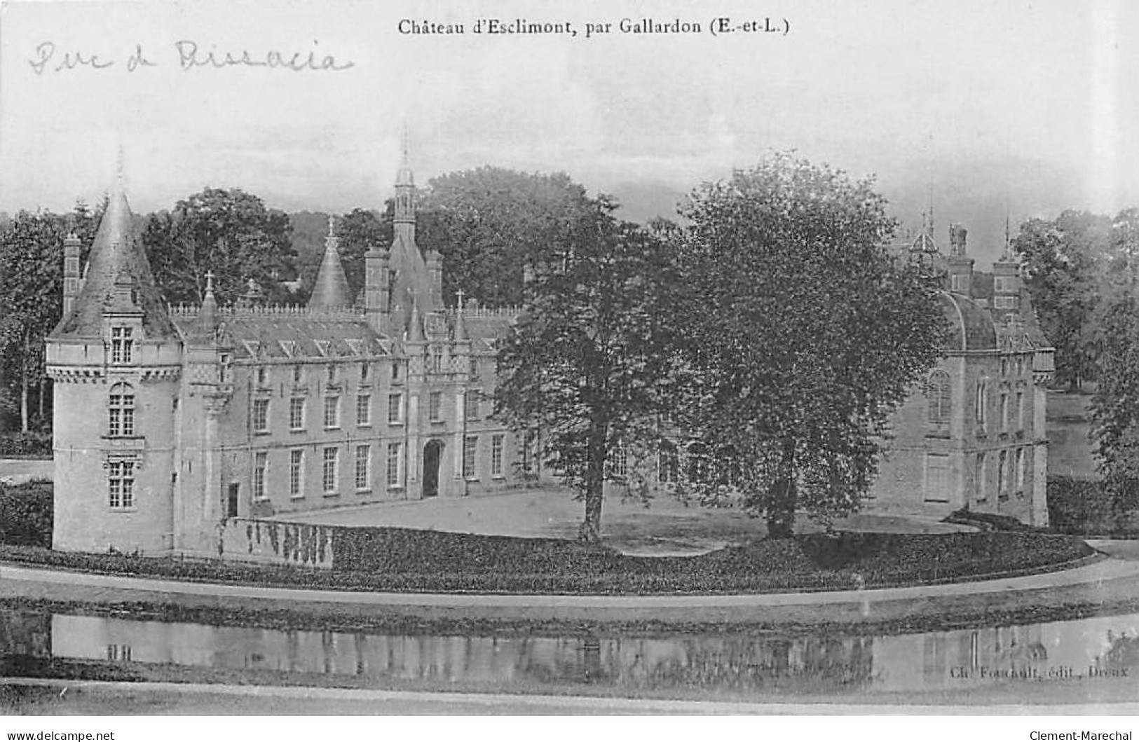 Château D'ESCLIMONT Par GALLARDON - Très Bon état - Other & Unclassified