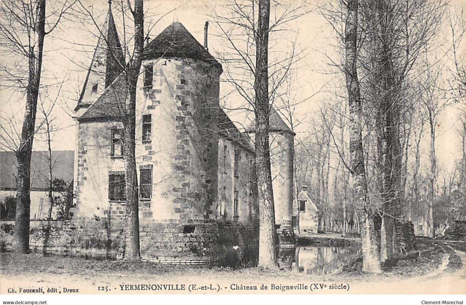 YERMENONVILLE - Château De Boigneville - Très Bon état - Other & Unclassified