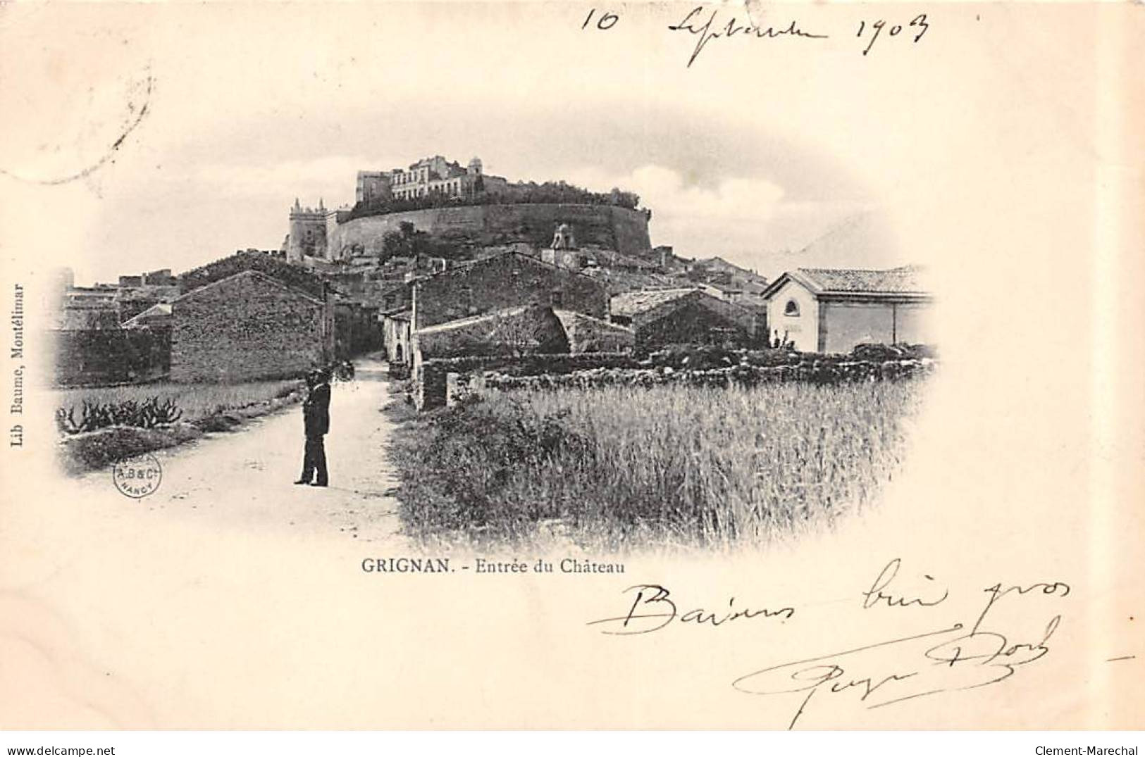GRIGNAN - Entrée Du Château - Très Bon état - Grignan