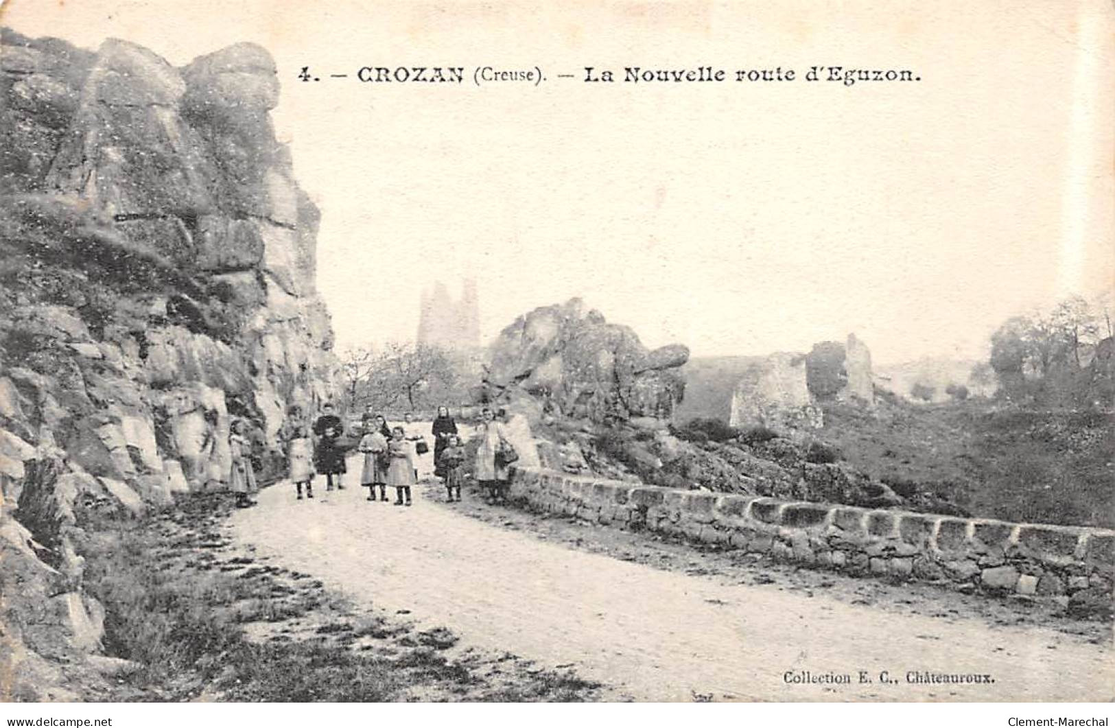CROZAN - La Nouvelle Route D'Eguzon - état - Crozant