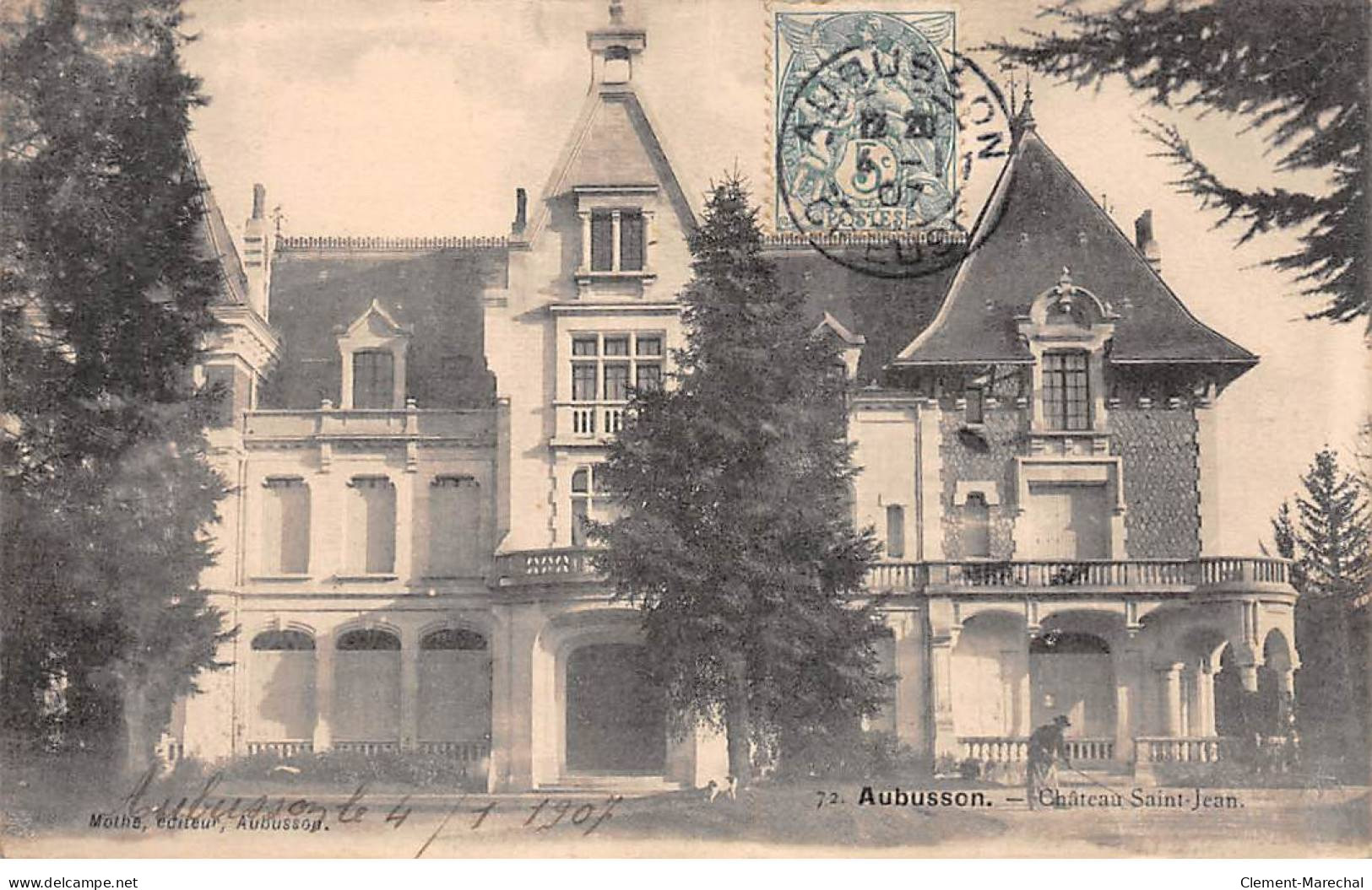 AUBUSSON - Château Saint Jean - Très Bon état - Aubusson