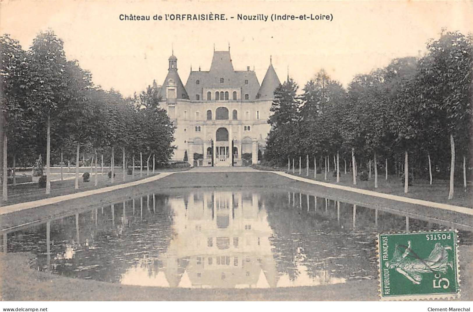 NOUZILLY - Château De L'ORFRAISIERE - Très Bon état - Autres & Non Classés