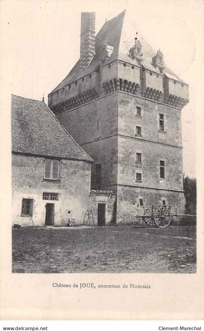 Château De JOUE - Commune De Pioussais - Très Bon état - Autres & Non Classés