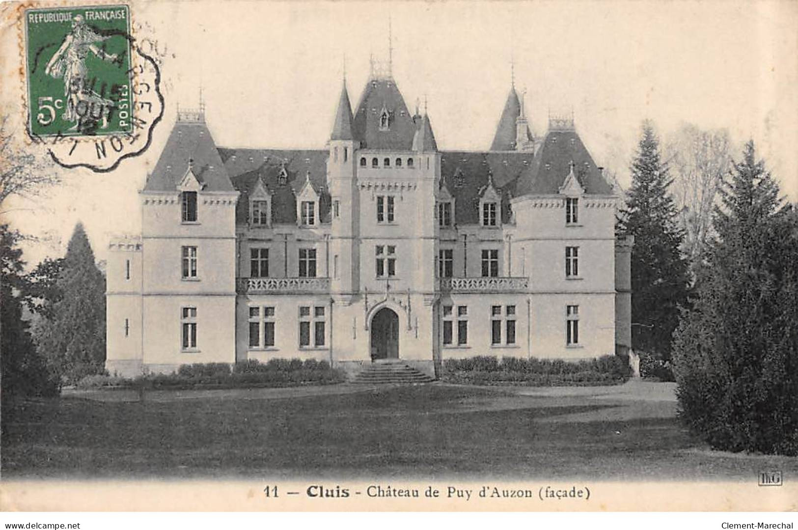 CLUIS - Château De Puy D'Auzon - Très Bon état - Autres & Non Classés