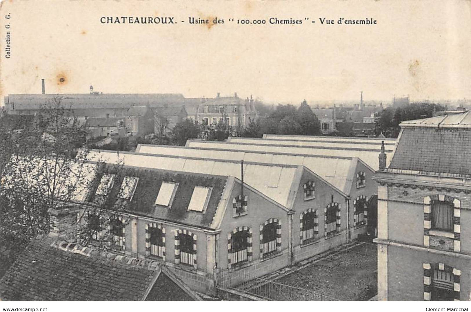 CHATEAUROUX - Usine Des " 100 000 Chemises " - Vue D'ensemble - Très Bon état - Chateauroux