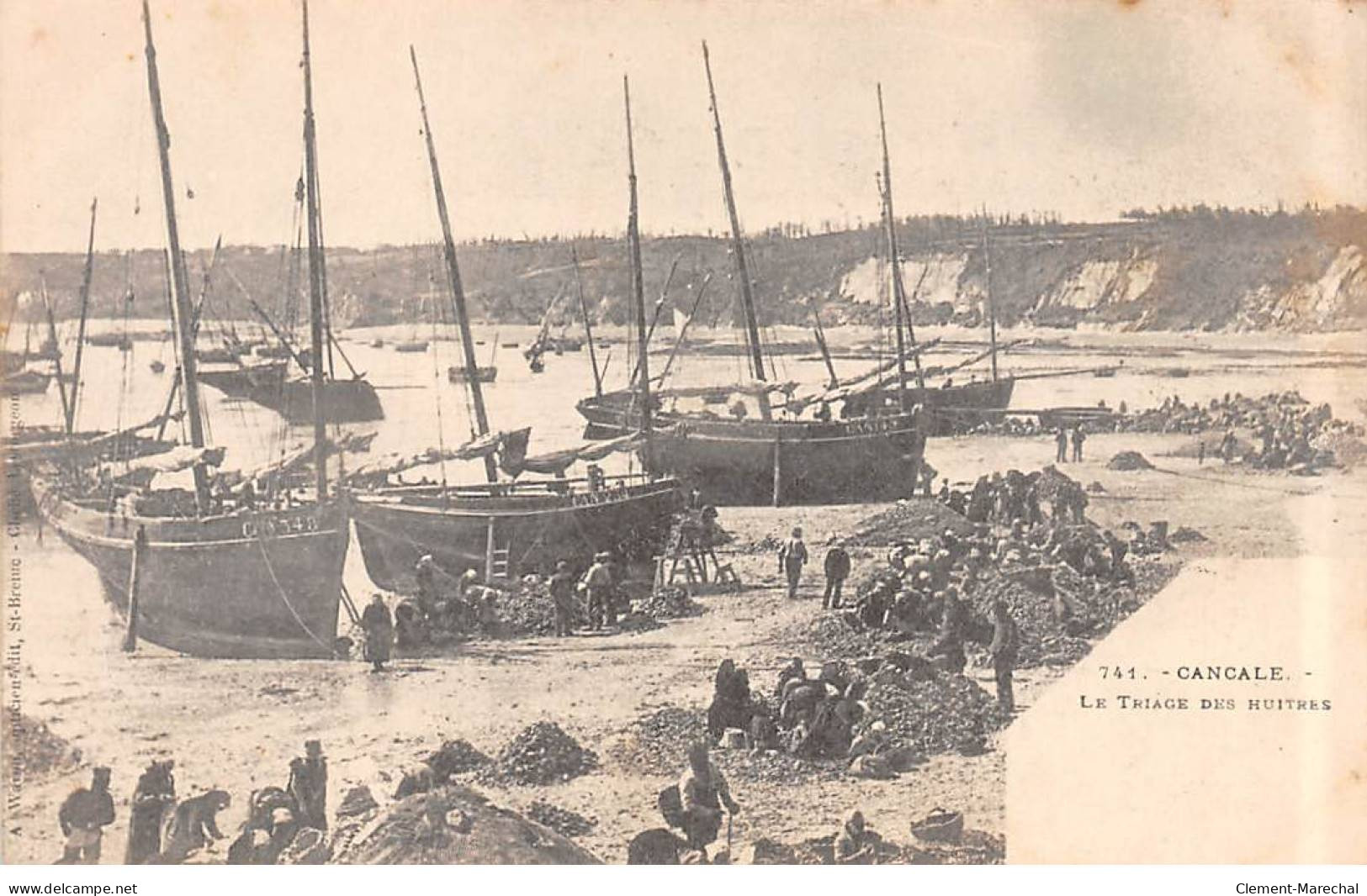 CANCALE - Le Triage Des Huîtres - Très Bon état - Cancale