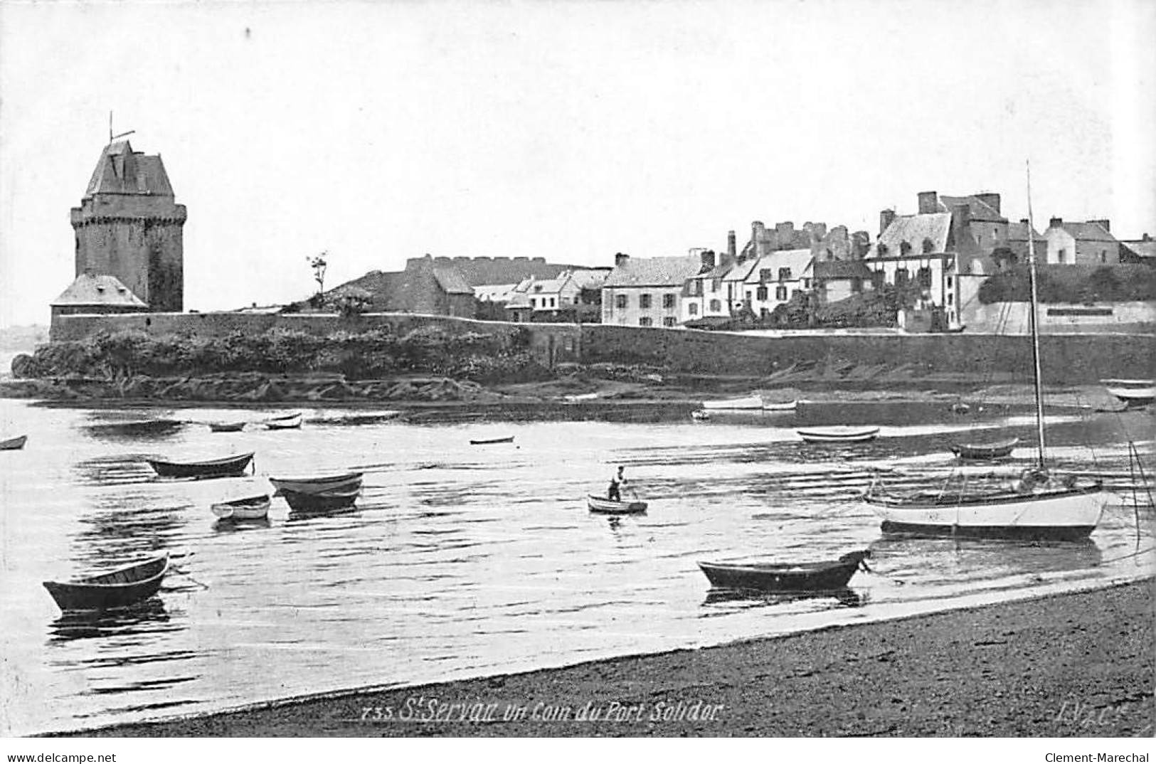 SAINT SERVAN - Un Coin Du Port Solidor - Très Bon état - Saint Servan