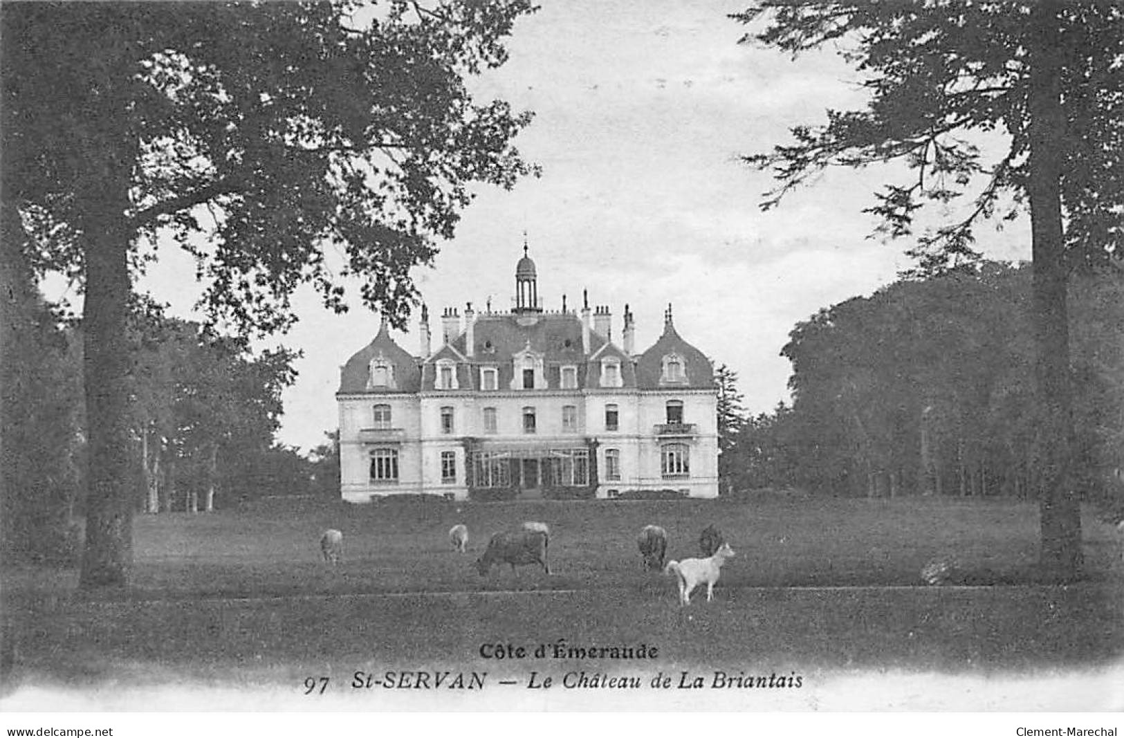 SAINT SERVAN - Le Château De La Briantais - Très Bon état - Saint Servan