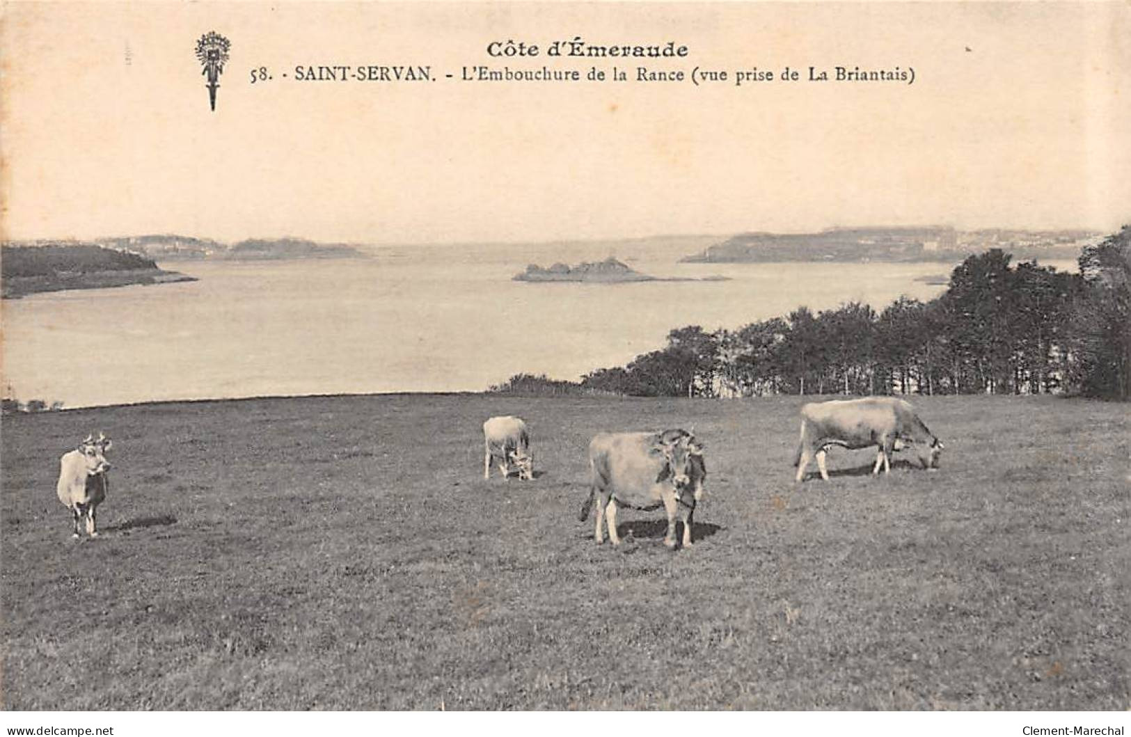 SAINT SERVAN - L'embouchure De La Rance - Vue Prise De La Briantais - Très Bon état - Saint Servan