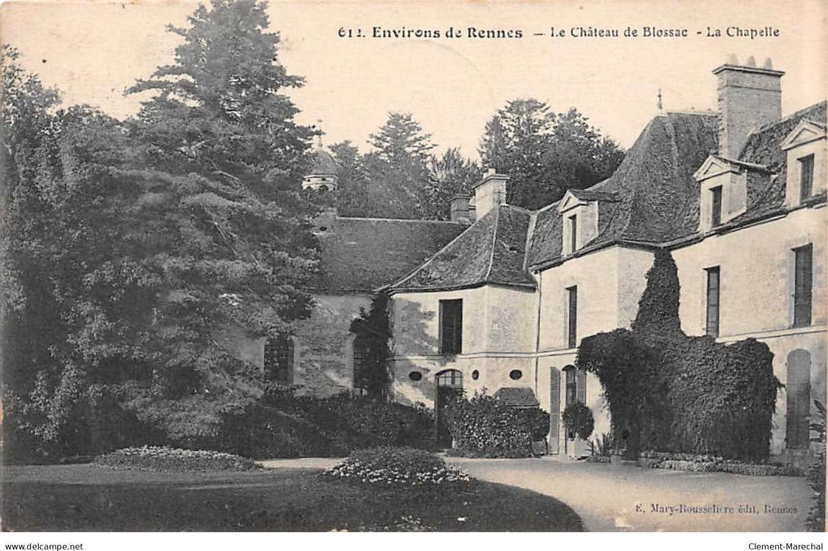 Le Château De BLOSSAC - La Chapelle - Très Bon état - Other & Unclassified