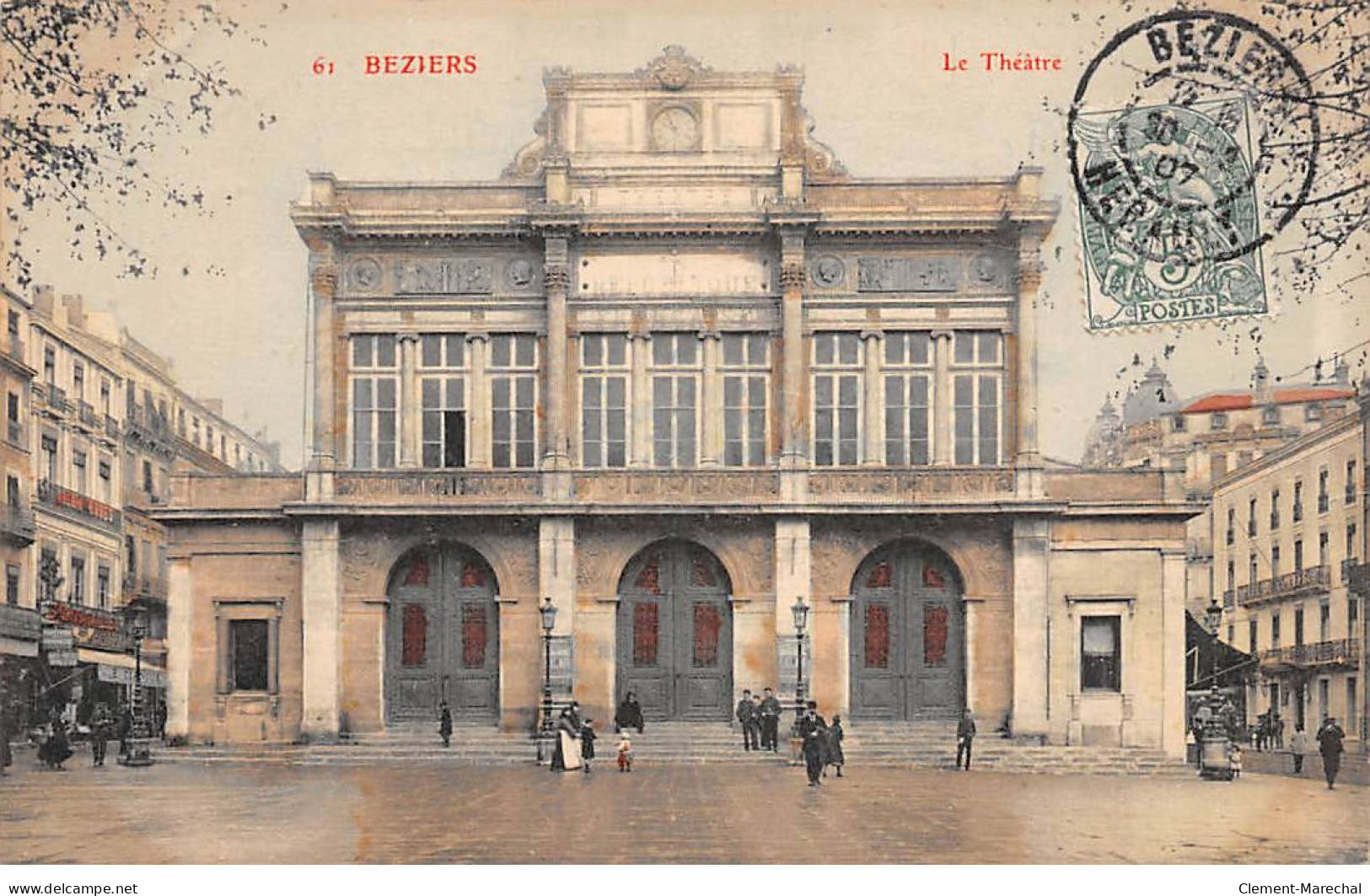 BEZIERS - Le Théâtre - Très Bon état - Beziers