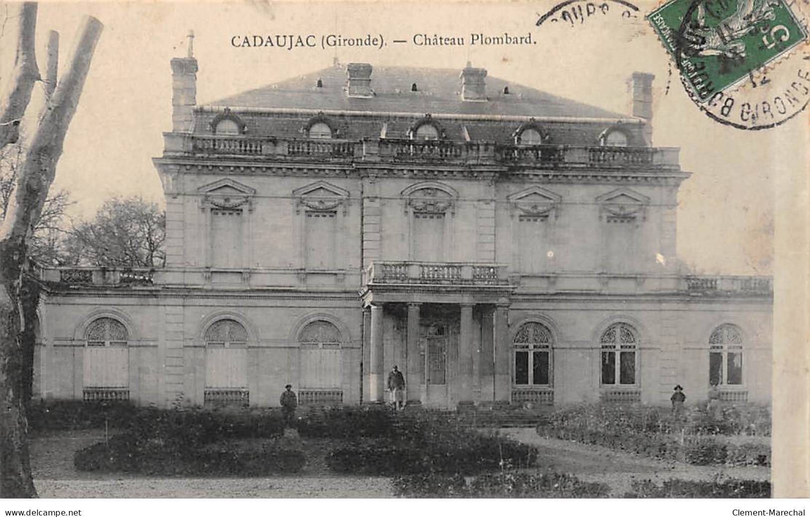 CADAUJAC - Château Plombard - Très Bon état - Autres & Non Classés