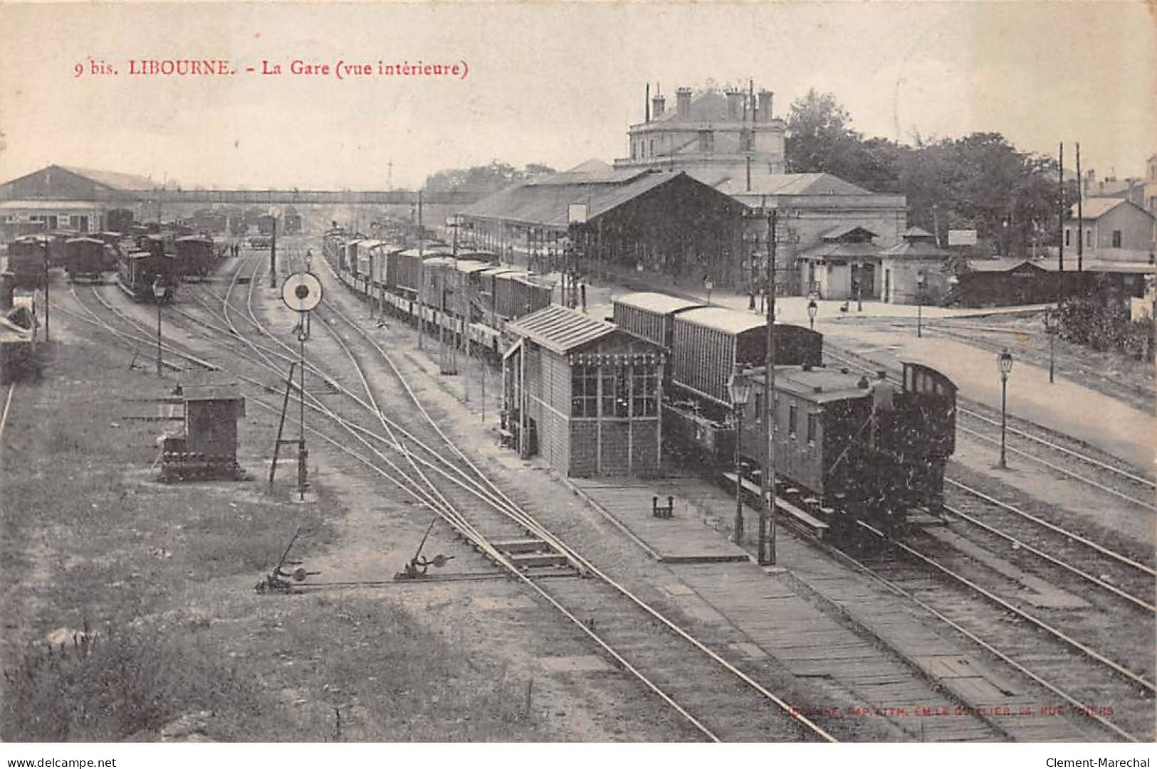 LIBOURNE - La Gare - Très Bon état - Libourne