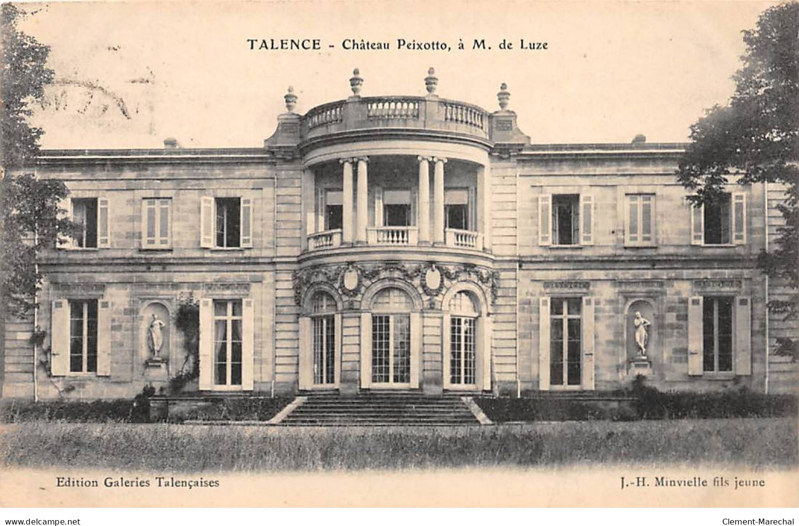 TALENCE - Château Peixotto - Très Bon état - Otros & Sin Clasificación