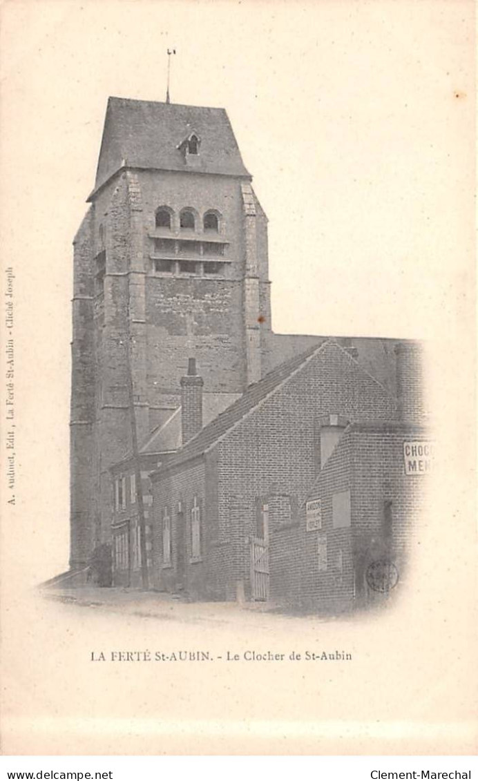 LA FERTE SAINT AUBIN - Le Clocher De Saint Aubin - A. Audinet - Très Bon état - La Ferte Saint Aubin