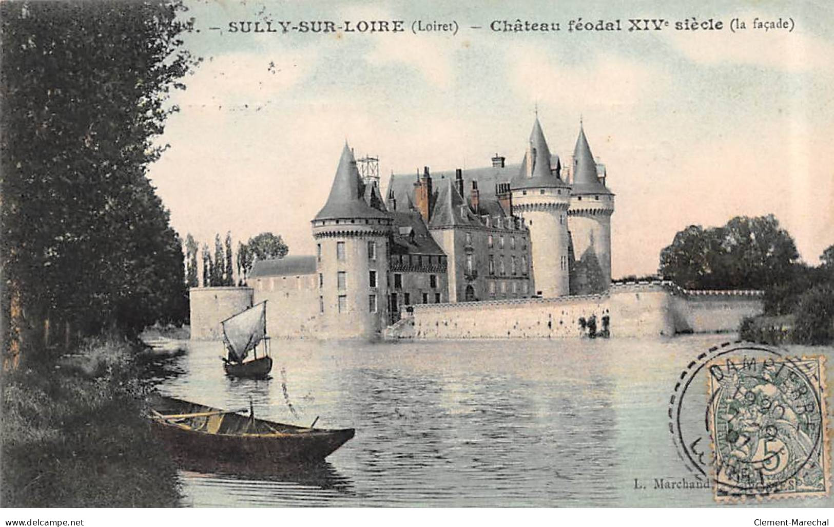 SULLY SUR LOIRE - Château - L. Marchand - Très Bon état - Sully Sur Loire