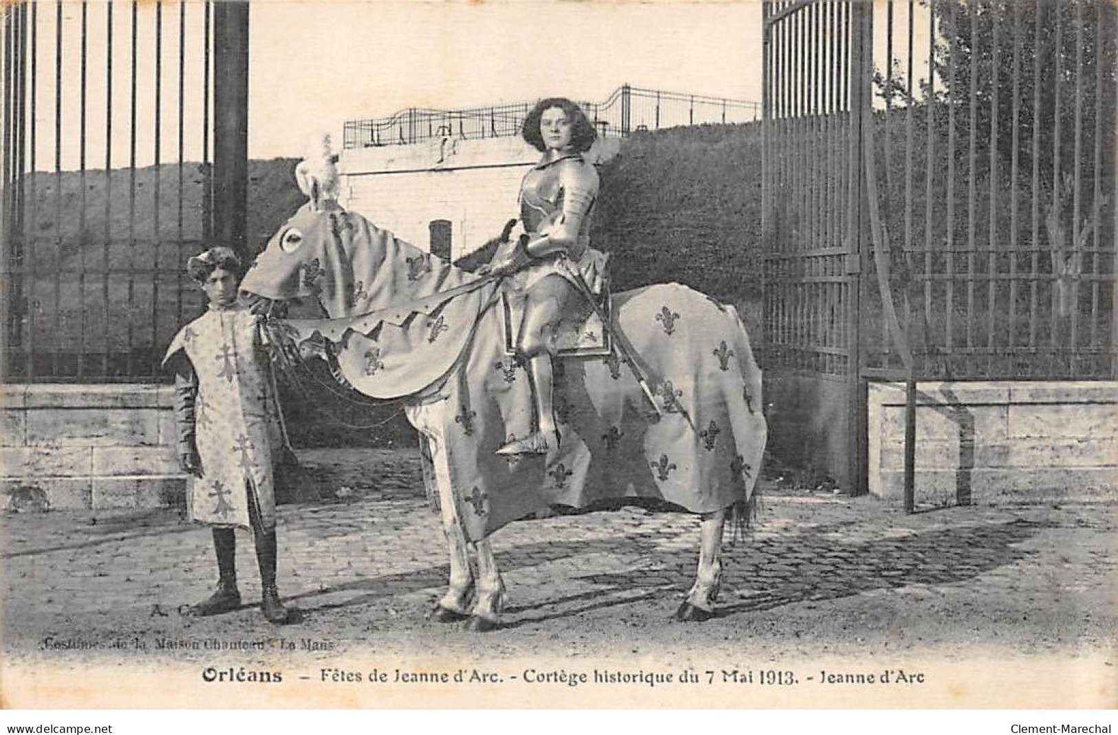 ORLEANS - Fêtes De Jeanne D'Arc - Cortège Historique Du 7 Mai 1913 - Jeanne D'Arc - Très Bon état - Orleans