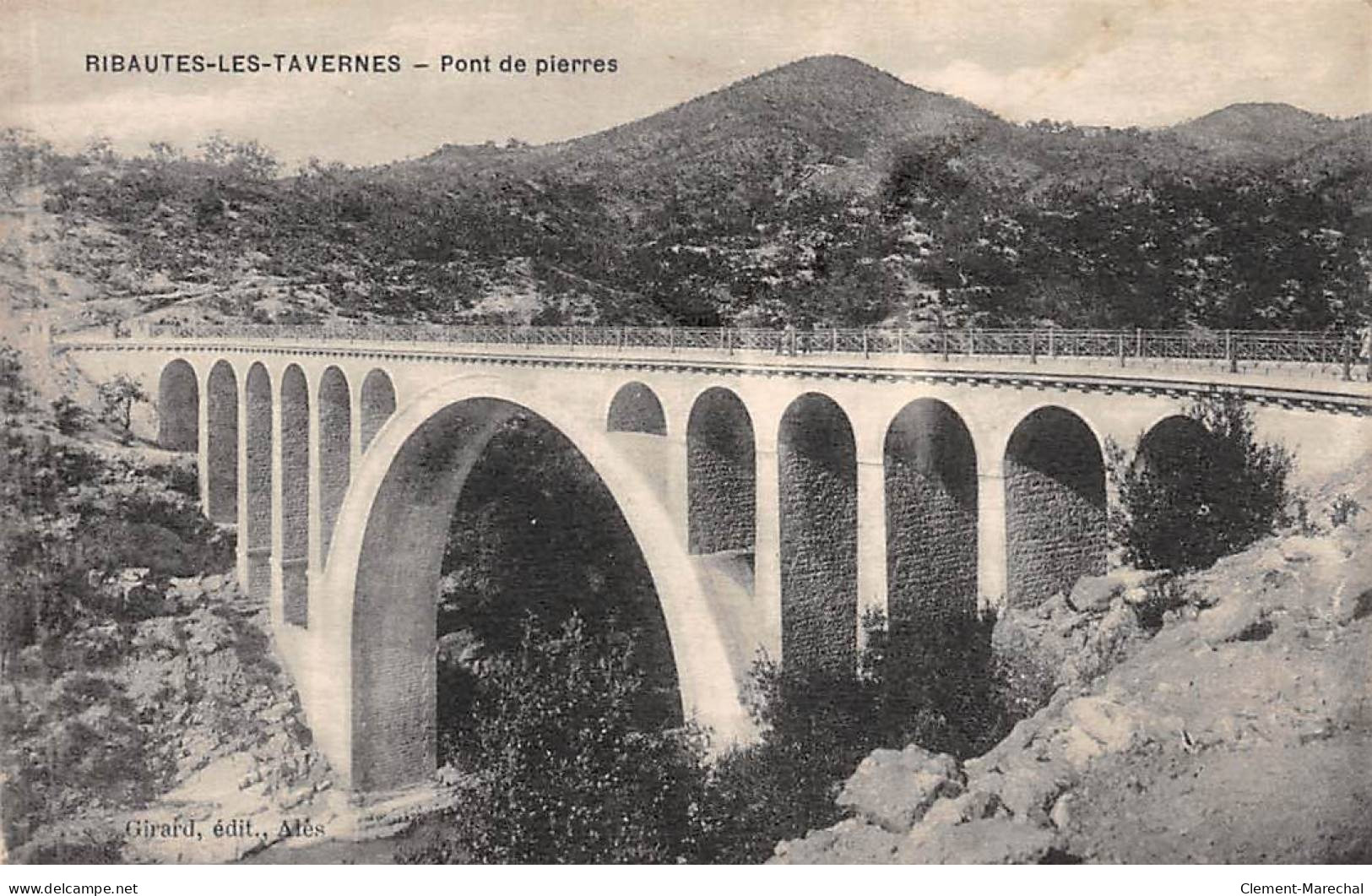 RIBAUTES LES TAVERNES - Pont De Pierres - Très Bon état - Altri & Non Classificati