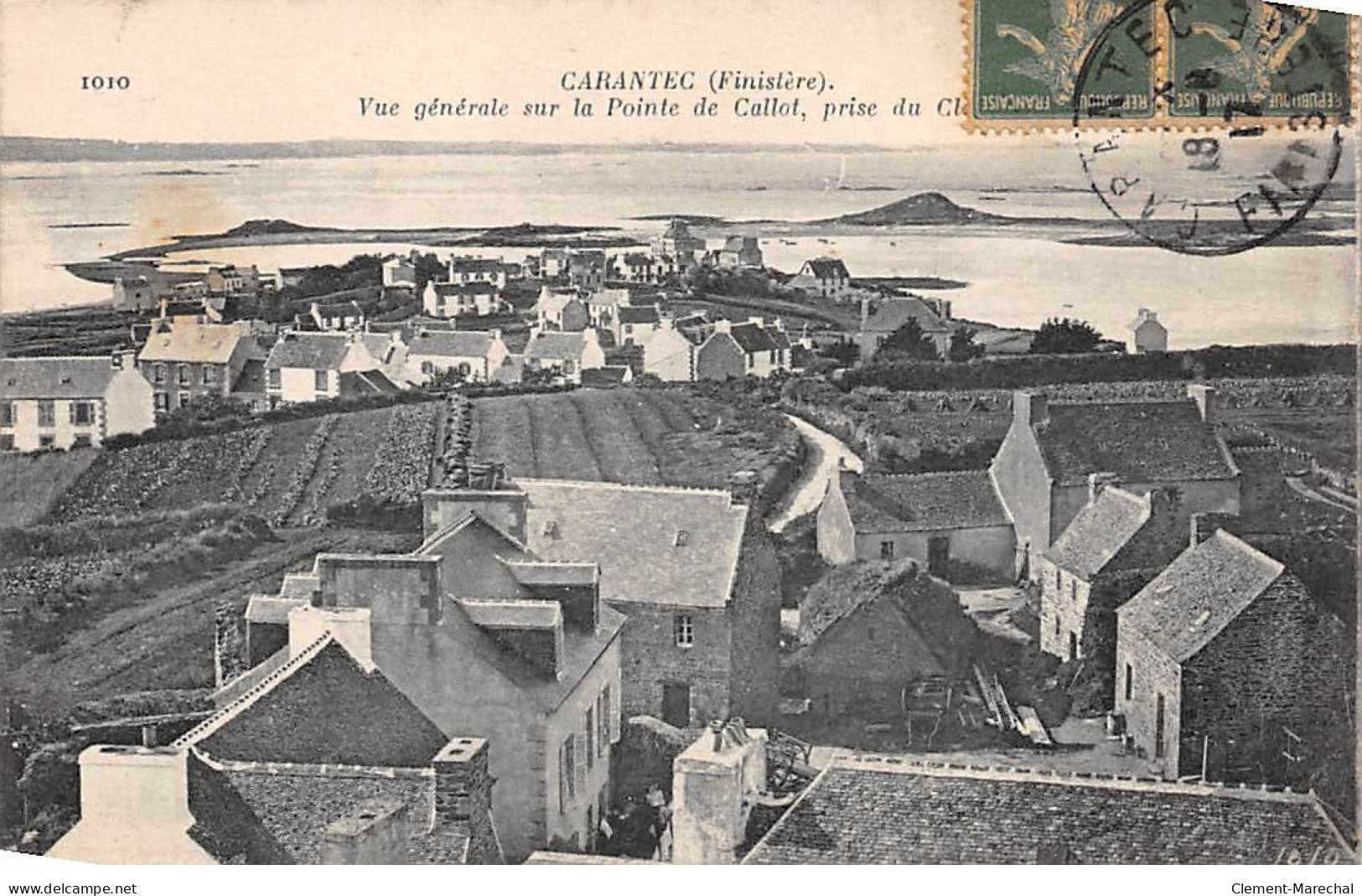 CARANTEC - Vue Générale Sur La Pointe De Callot - Très Bon état - Carantec