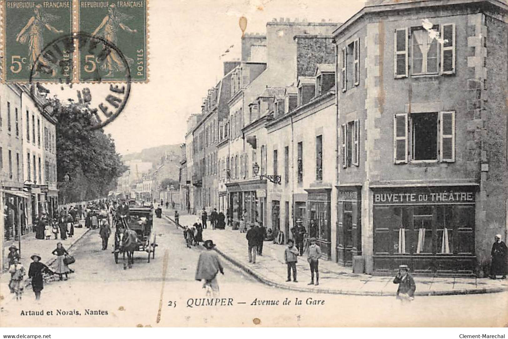 QUIMPER - Avenue De La Gare - Très Bon état - Quimper