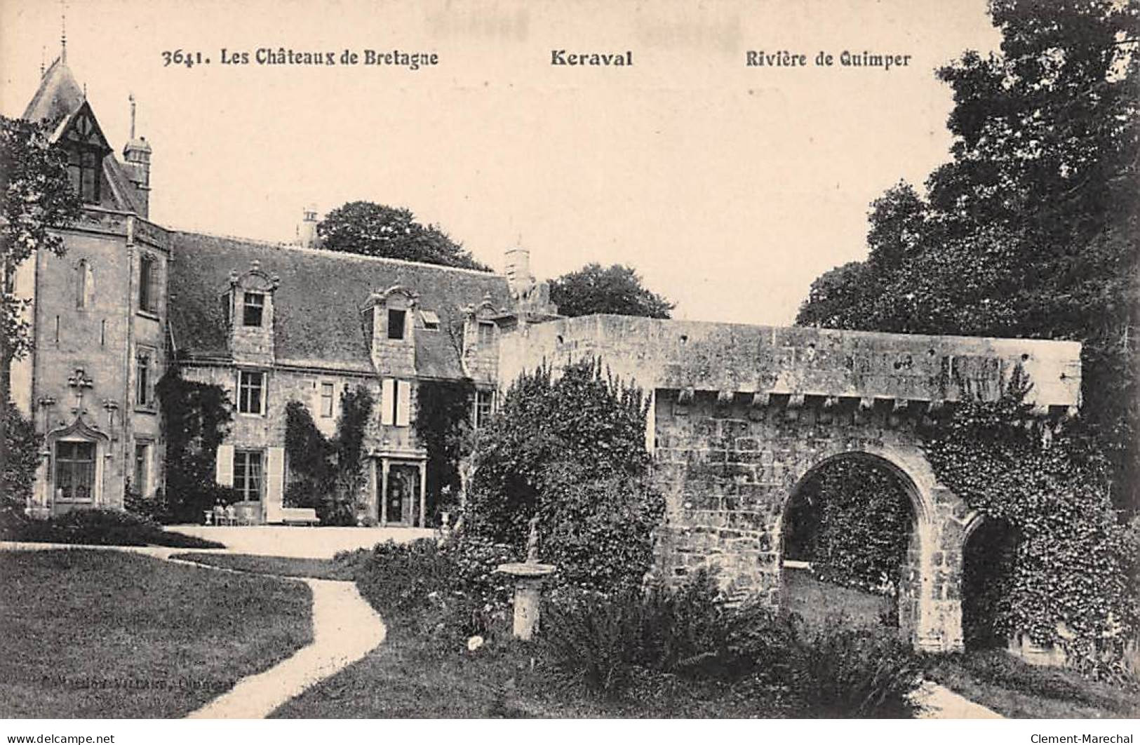 Les Châteaux De Bretagne - KERAVAL - Rivière De Quimper - Très Bon état - Other & Unclassified