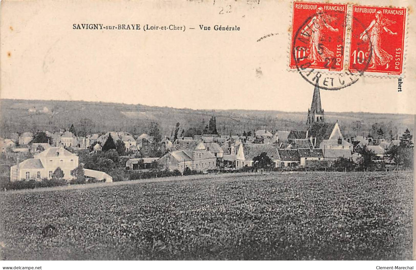 SAVIGNY SUR BRAYE - Vue Générale - état - Sonstige & Ohne Zuordnung