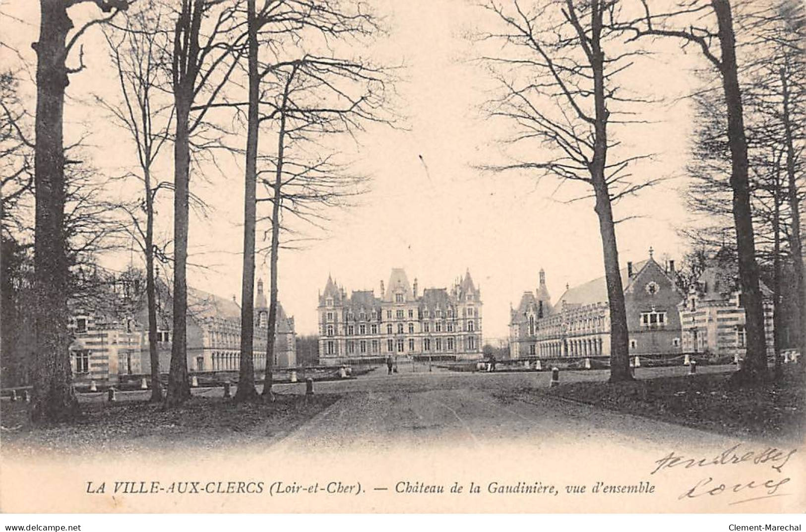 LA VILLE AUX CLERCS - Château De La Gaudinière - Très Bon état - Sonstige & Ohne Zuordnung