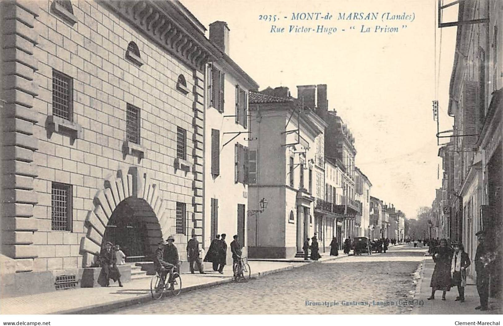 MONT DE MARSAN - Rue Victor Hugo - La Prison - Très Bon état - Mont De Marsan