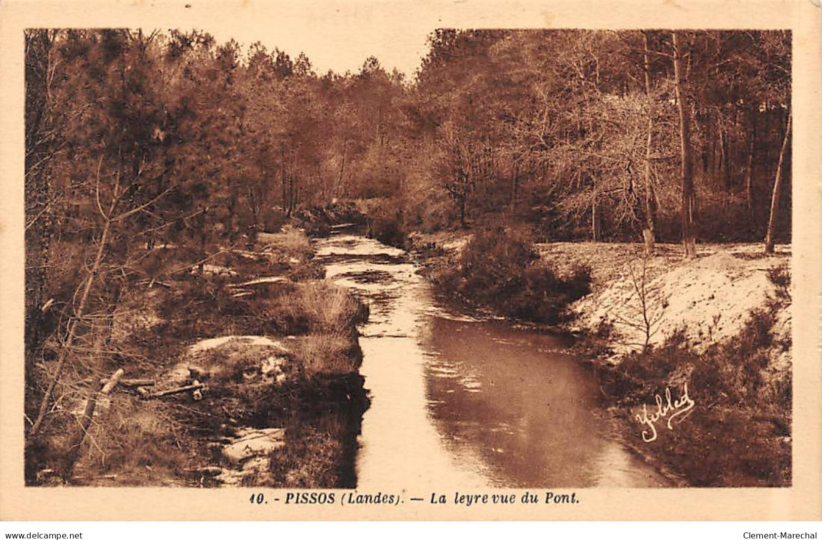 PISSOS - La Leyre Vue Du Pont - Très Bon état - Other & Unclassified