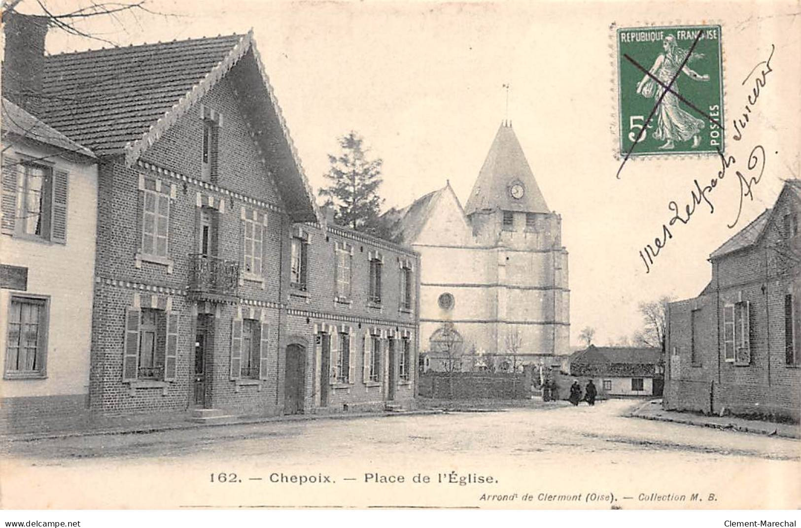 CHEPOIX - Place De L'Eglise - Très Bon état - Sonstige & Ohne Zuordnung