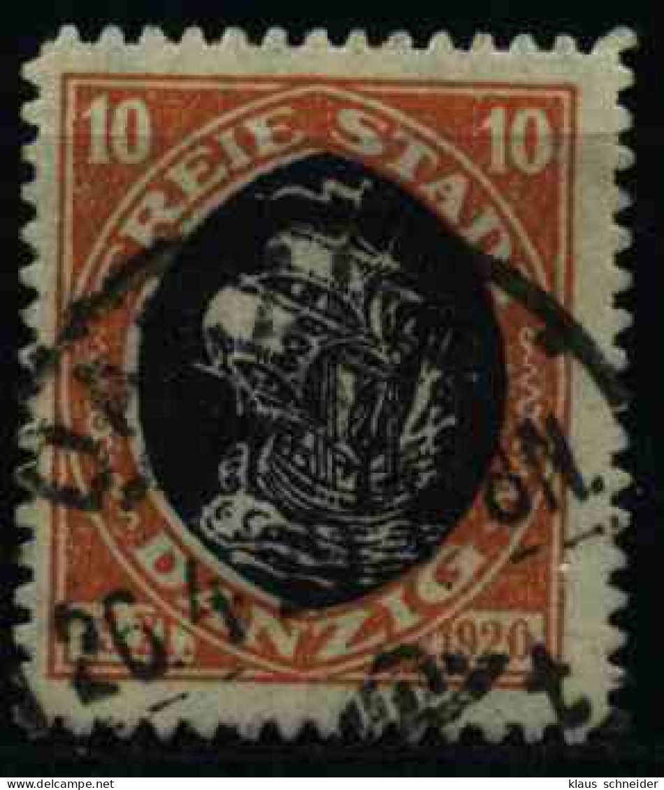 DANZIG 1921 Nr 54 Gestempelt X0C57A6 - Oblitérés