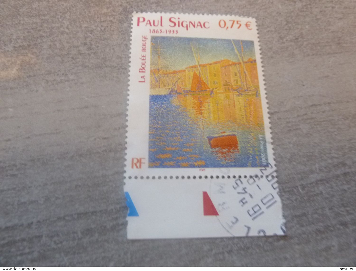 Paul Signac (1863-1935) - La Bouée Rouge - 0.75 € - Yt 3584 - Multicolore - Oblitéré - Année 2003 - - Gebruikt