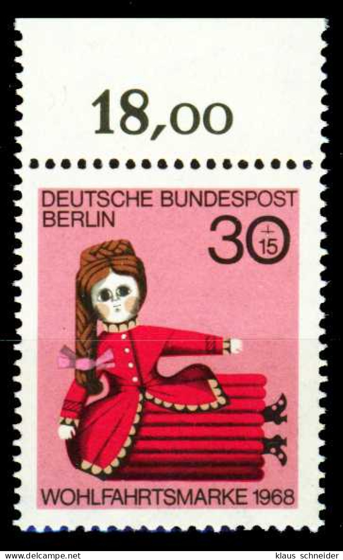 BERLIN 1968 Nr 324 Postfrisch ORA X2BC9EA - Ongebruikt