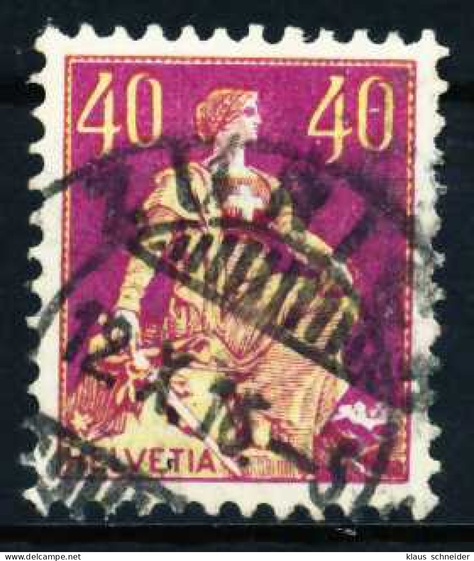 SCHWEIZ 1908 Nr 106 Gestempelt X4C624E - Used Stamps