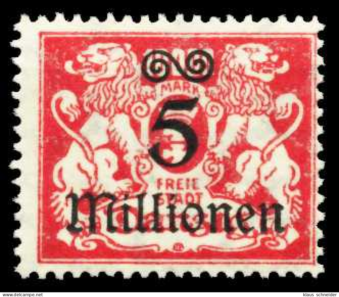 DANZIG 1923 Nr 167 Postfrisch X4CF606 - Mint
