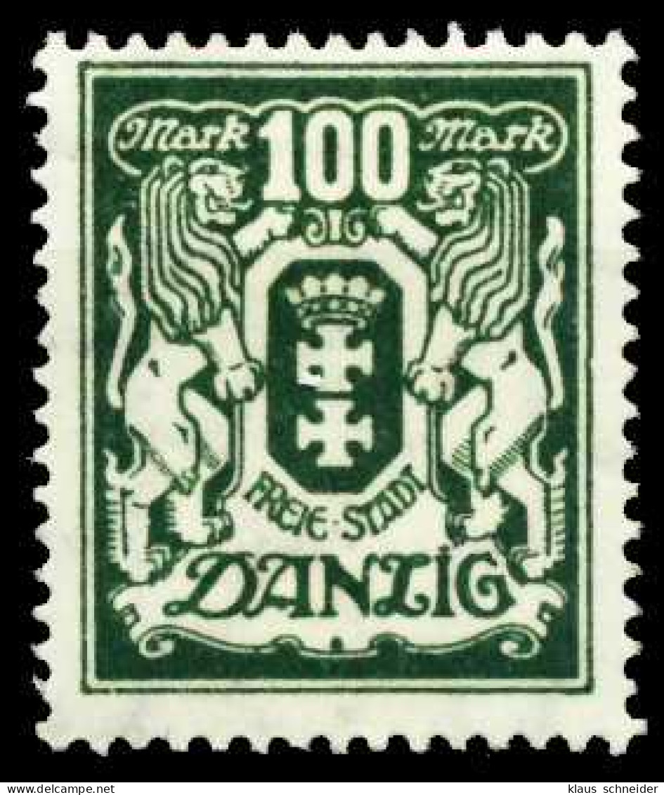 DANZIG 1923 Nr 141 Ungebraucht X4D97CE - Mint