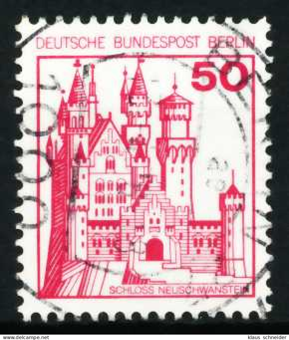 BERLIN DS BURGEN U. SCHLÖSSER Nr 536A Zentrisch Gestempelt X61E662 - Used Stamps