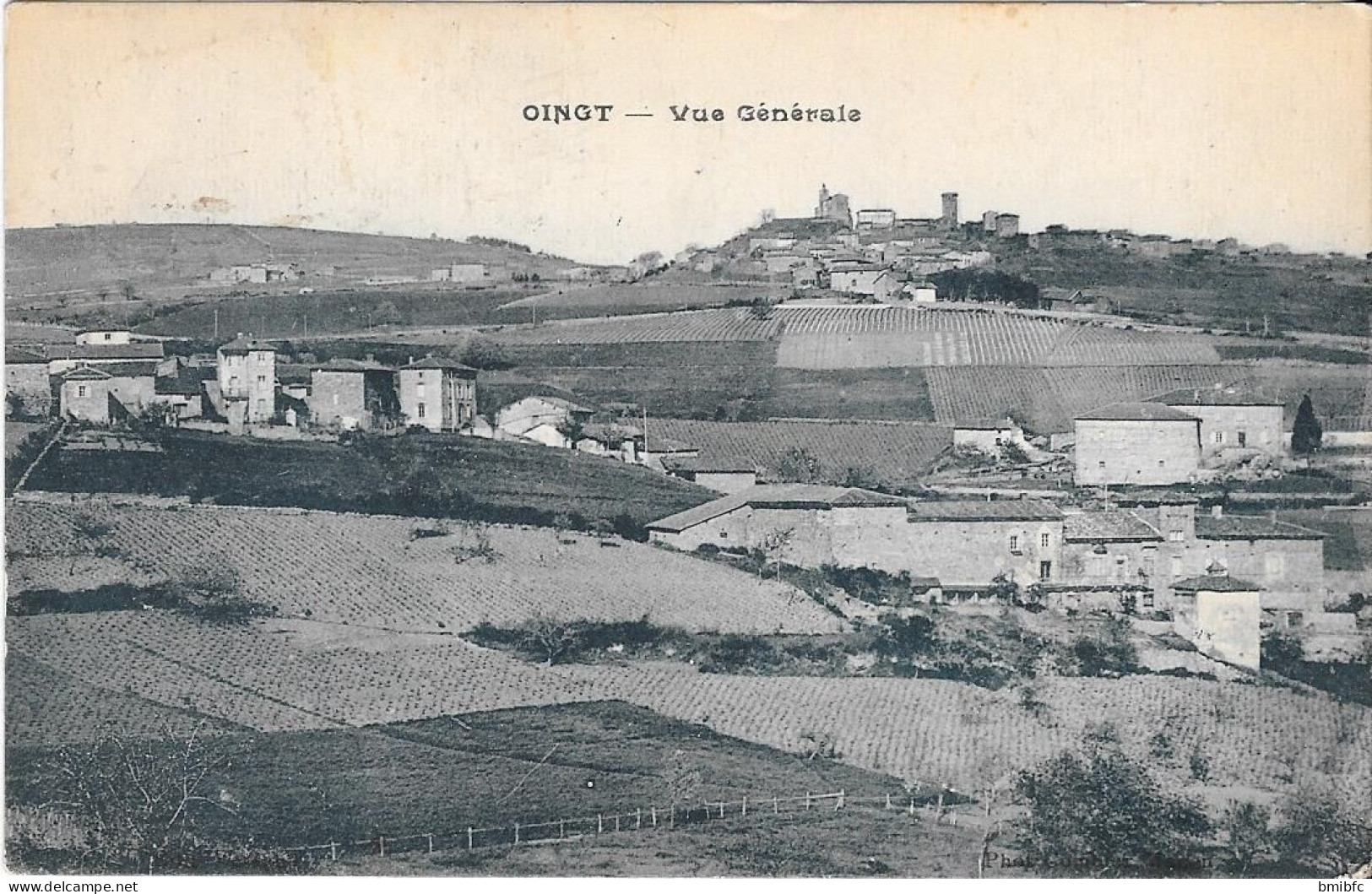 OINGT - Vue Générale - Le Bois D'Oingt