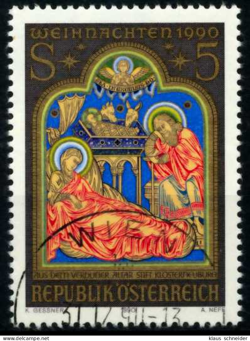 ÖSTERREICH 1990 Nr 2012 Zentrisch Gestempelt X6F8442 - Used Stamps