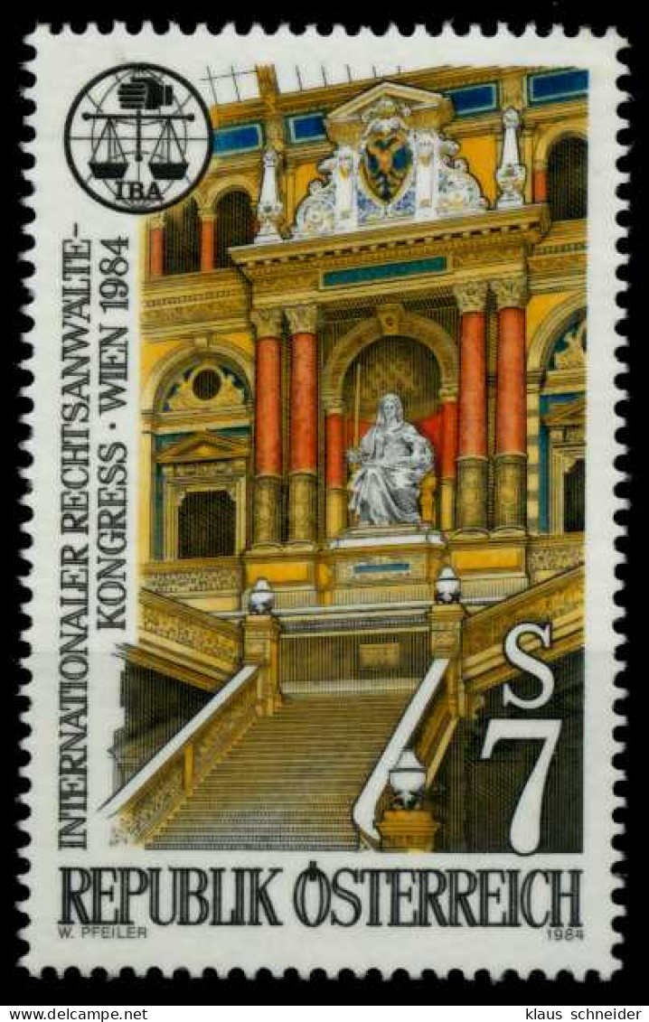 ÖSTERREICH 1984 Nr 1789 Postfrisch SB667B6 - Unused Stamps