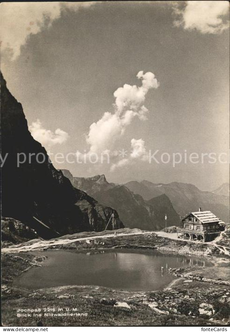 11627357 Engelberg OW Jochpass Huette Nidwanderlandblick Engelberg - Other & Unclassified