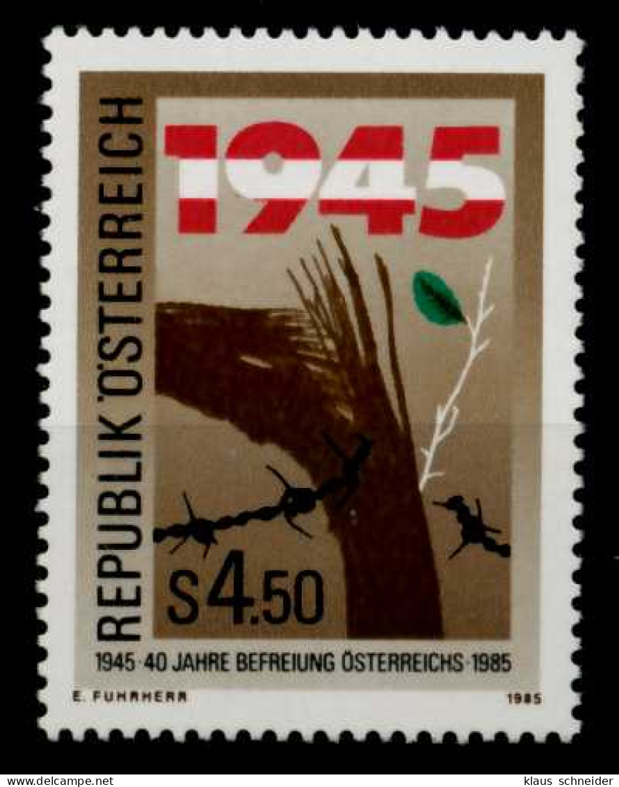 ÖSTERREICH 1985 Nr 1810 Postfrisch SB68CCA - Unused Stamps