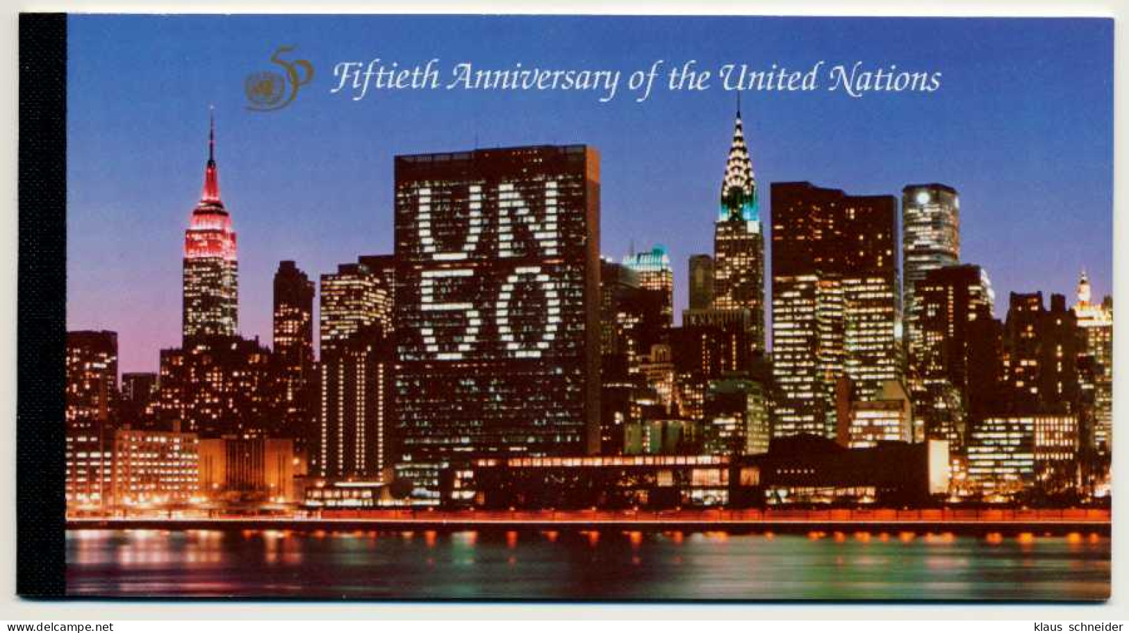 UNO NEW YORK MARKENHEFTCHEN Nr MH1 Postfrisch MH S00461A - Other & Unclassified