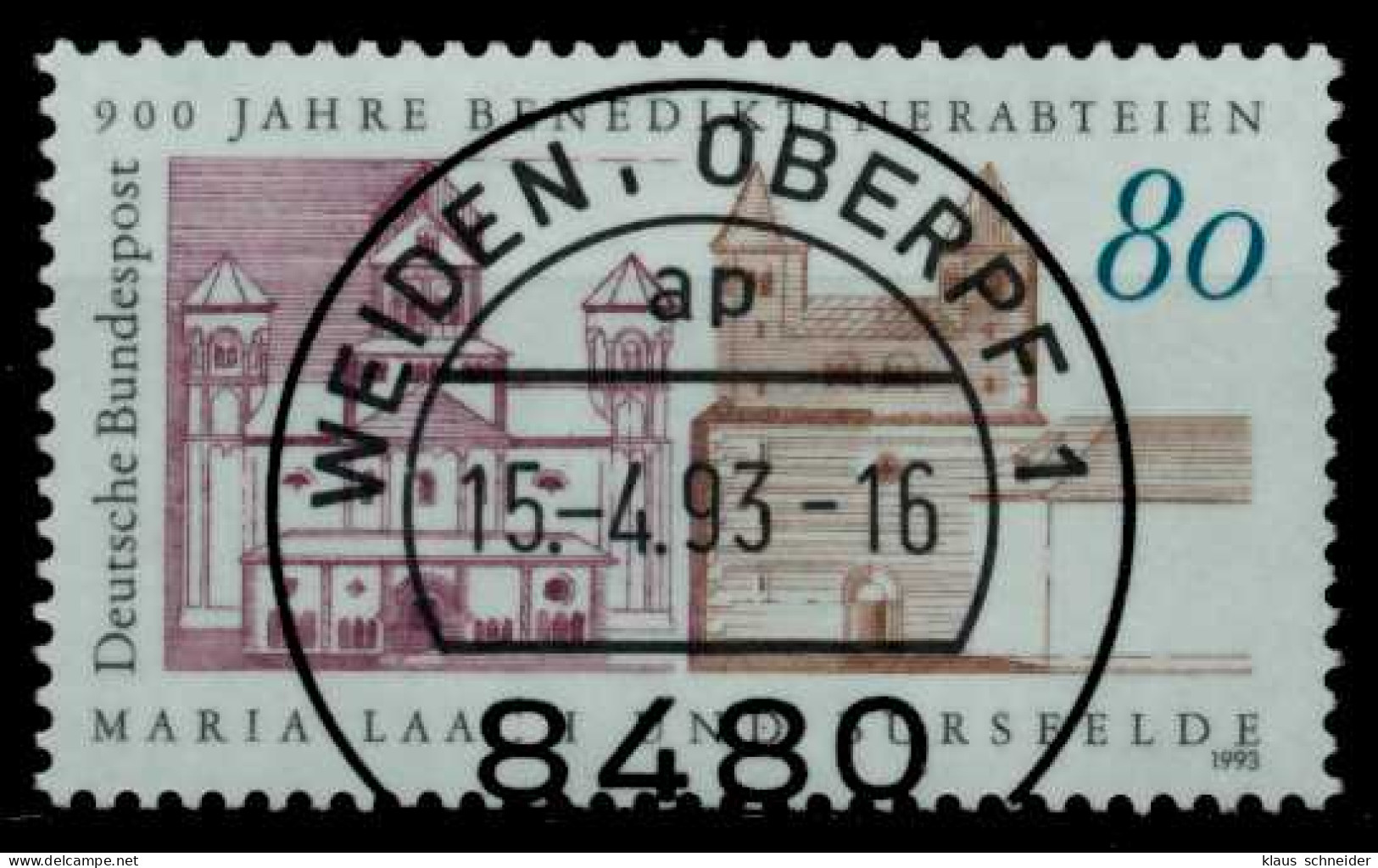 BRD 1993 Nr 1671 Zentrisch Gestempelt X7DBFF2 - Used Stamps