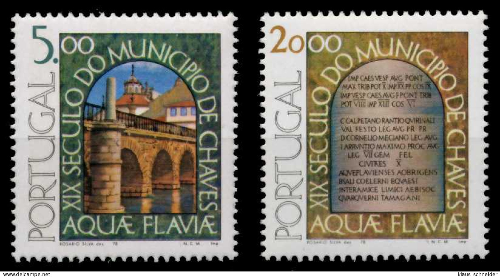 PORTUGAL Nr 1405-1406 Postfrisch X7E0116 - Unused Stamps