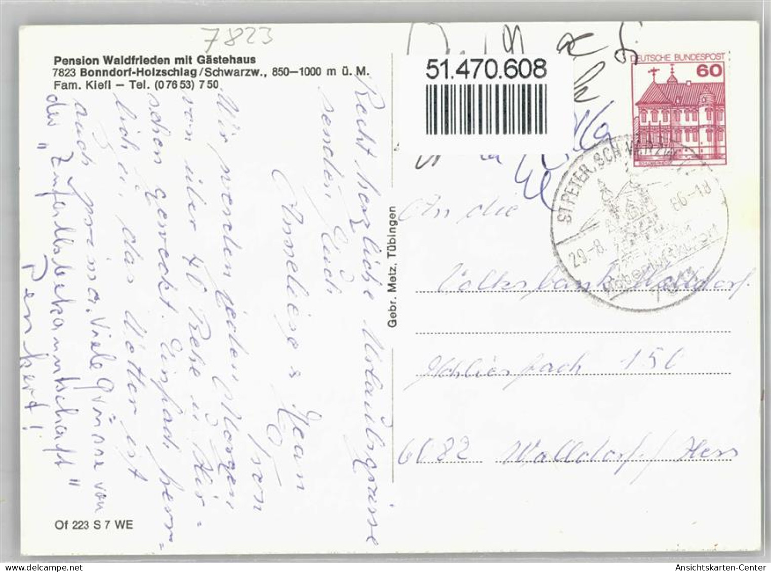51470608 - Holzschlag , Schwarzw - Bonndorf