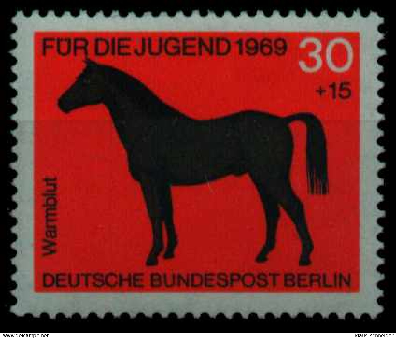BERLIN 1969 Nr 328 Postfrisch S595346 - Ungebraucht