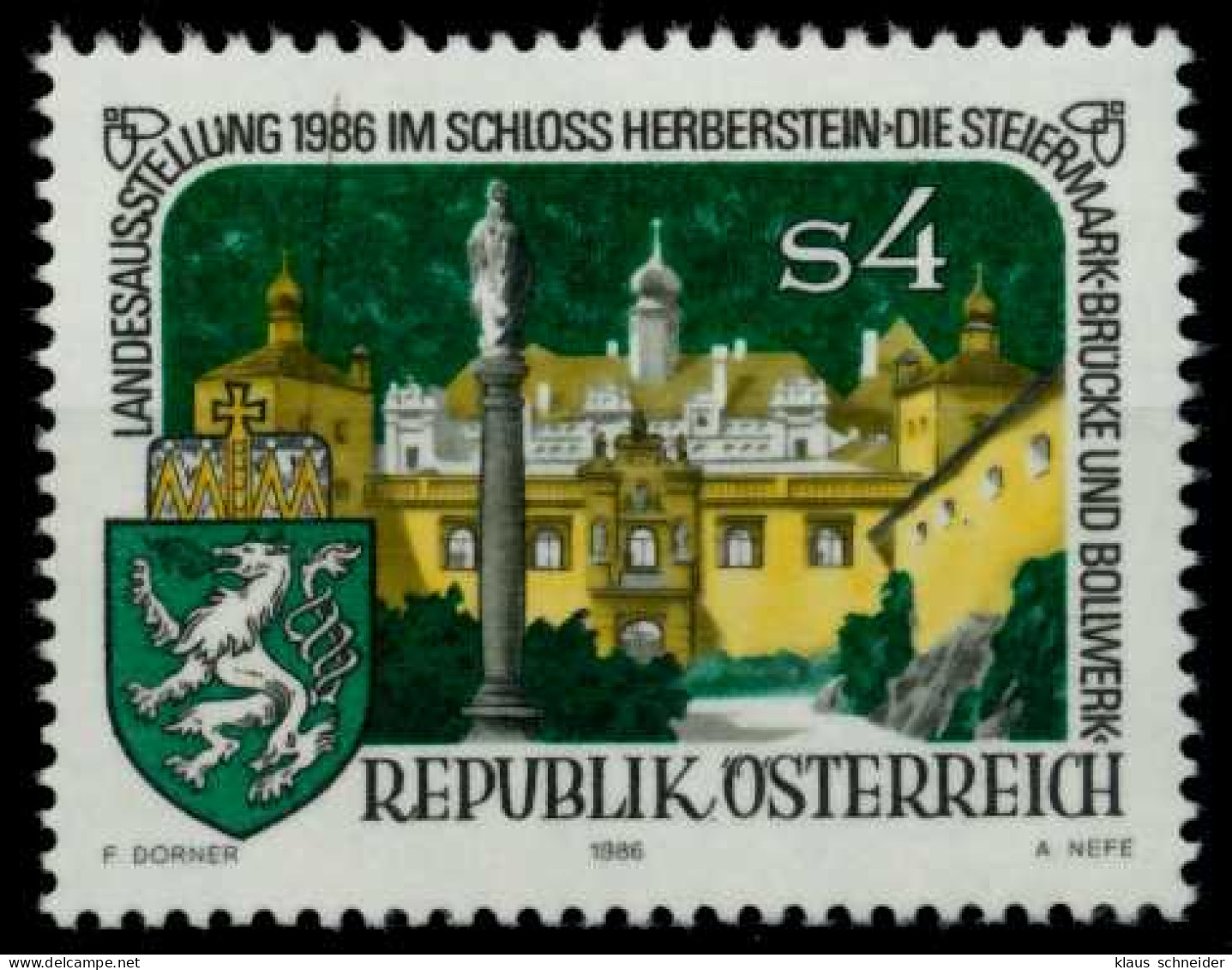 ÖSTERREICH 1986 Nr 1847 Postfrisch S597EFA - Unused Stamps