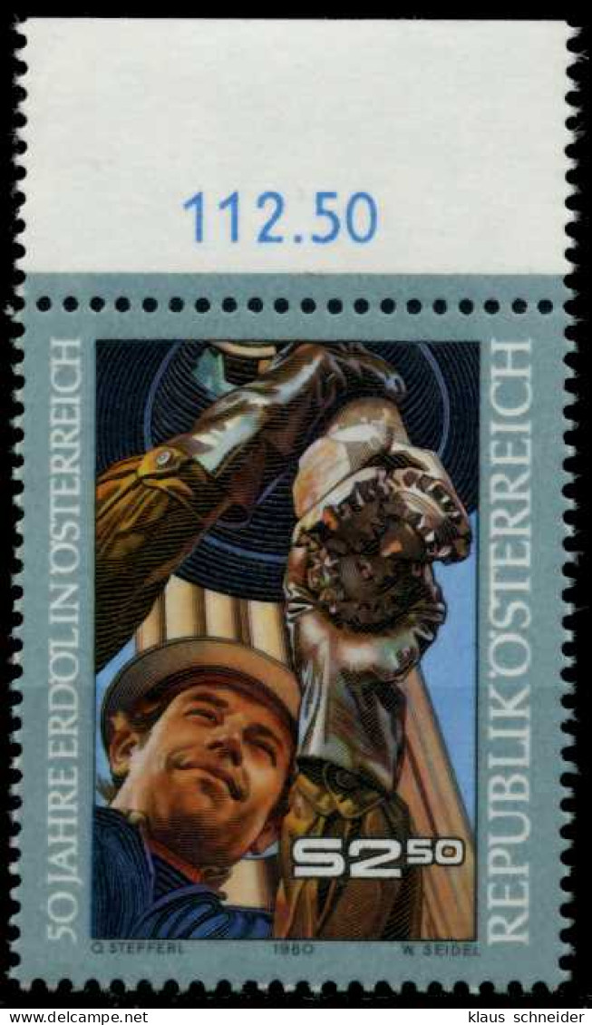 ÖSTERREICH 1980 Nr 1646 Postfrisch ORA X7EB02A - Unused Stamps
